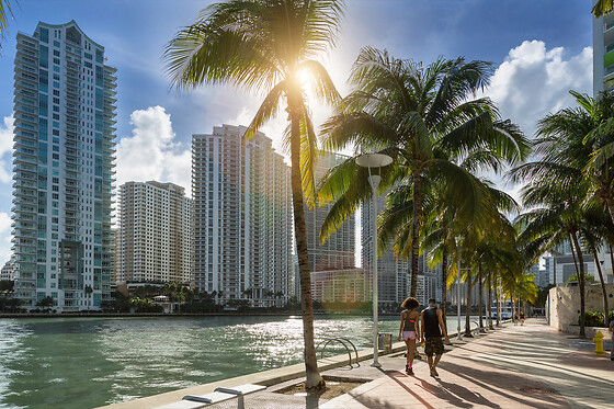 One night getaway in Miami