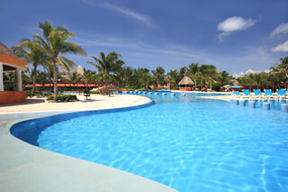 Poolside escape