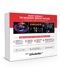 Chicago The Musical -  2 Tickets + One Night Stay