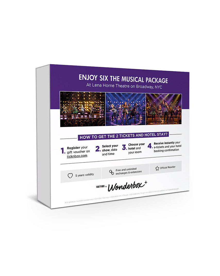 Six The Musical - 2 Tickets + One Night Stay