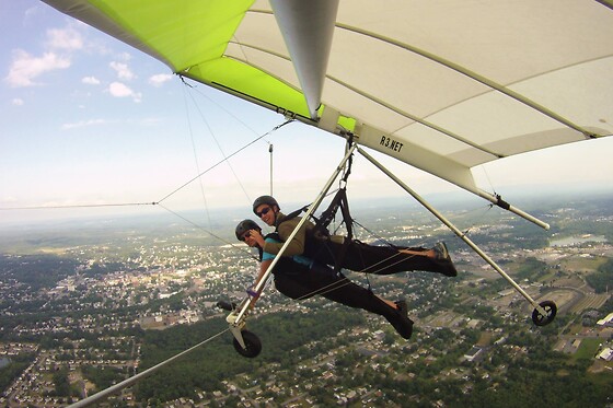 Tandem Hang Gliding 4000ft at Hangar 3
