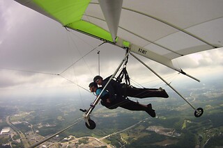 Tandem Hang Gliding 4000ft at Hangar 3