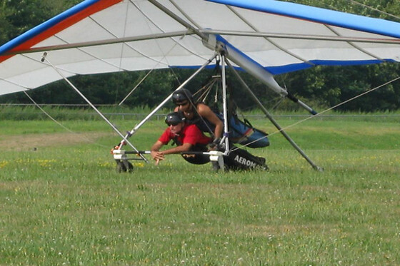 Tandem Hang Gliding 4000ft at Hangar 3