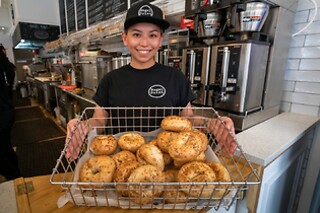 Gift card at Bagel Point