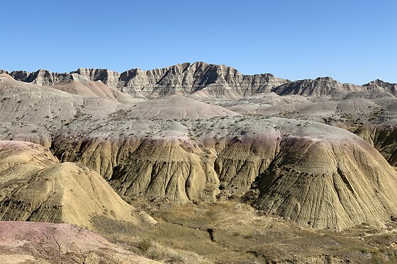 Scenic drive through the Badlands