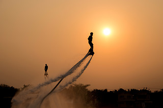 75-minute Fly Boarding lessons for 1 person at Camp Maritime