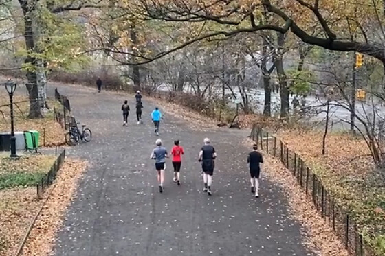 Central Park 5K Fun Run for 4 people
