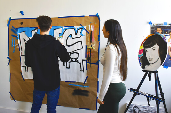 Graffiti workshop in Brooklyn for 4 people at 