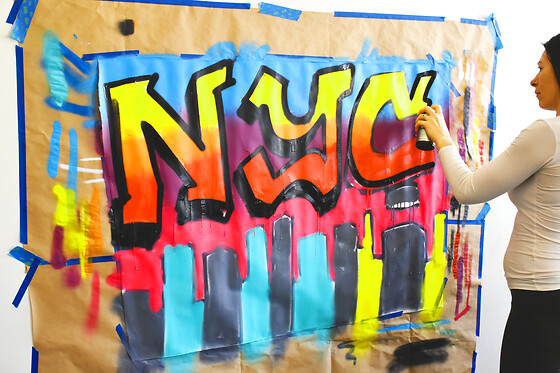 Graffiti workshop in Brooklyn for 4 people at 